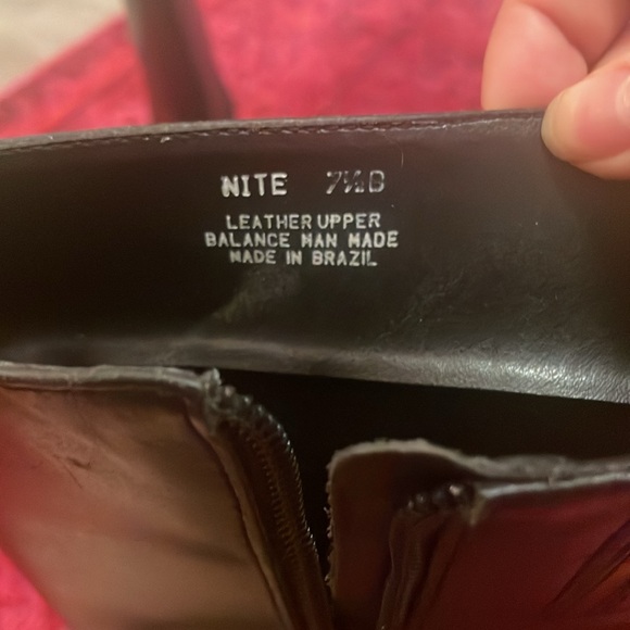 Vintage Leather Steve Madden Platform/Chunky Boots - Picture 7 of 9